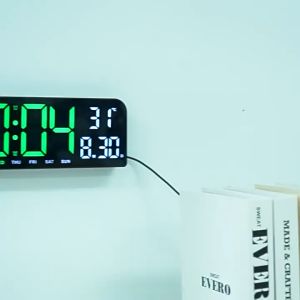 Đồng hồ LED hiển thị lịch tuần ngày tháng và nhiệt độ - GH0707