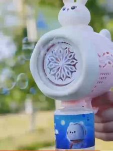 ColorToy เครื่องเป่าฟอง - เป่าฟองอัตโนมัติ เครื่องฟองการ์ตูน ของเล่นกลาง สำหรับเด็ก