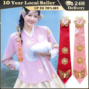 Korean Hanbok Decor Hairband Ethnic Style Headdress Hair Clip Performance Stage Shows Dance Women Tradition Hair Accessories