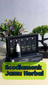 Ecodiamonk Original Jamu Herbal Diabetes Kolestrol Hipertensi dan Kecantikan