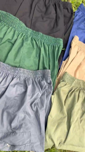 Quần lỡ lửng đen trơn  quần short quần dài túi hộp vải kaki mặc năng động đủ kích cỡ 45-120kg