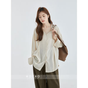 High Waist Straight Leg Casual Pants Womens Loose Wide Leg Trousers Drapey Comfortable Fashionable Commute Style Polyester Spandex Blend