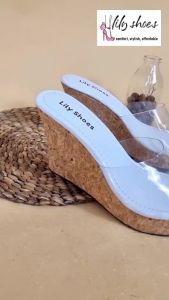DALLEYA COLLECTION - Rieka Sandal Wedges Wanita Mika by lily shoes