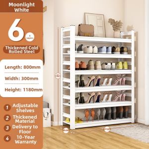 BOJIAJIAJU | Multi-level Metal Shoe Rack