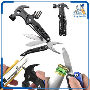 13 In 1 Palu Tang Lipat Multifunctional Edc Axe Hammer Survival Tools Tang Multifungsi Palu Set