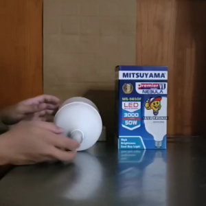 Lampu Bohlam LED Blub Series MS-9850F Nebula 50 Watt Mitsuyama  Cahaya Putih Original