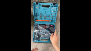 Tặng 24 Món Phụ Kiện - Bộ Máy Khoan Dùng Pin Makita - Hàng Chuẩn Lõi Đồng - Chuyên Công Trình Nhà Cửa Siêu Khỏe
