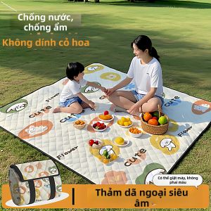 Thảm Ngoài Trời Chống Thấm Dày Dặn và Di Động