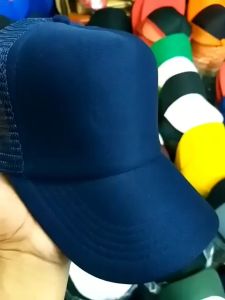 BEST PROMO Topi Trucker Jaring Polos Warna FULL HITAM