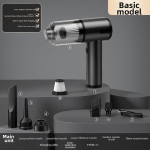 HELLOLEIBOO | Cordless Handheld Quiet Bed Vacuum Cleaner