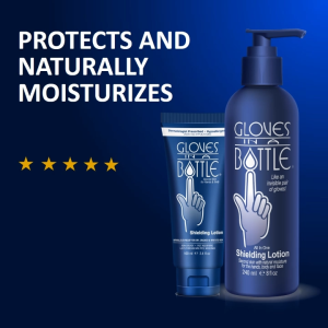 Gloves in Bottle Lotion Eczema/Allergy/Dry Skin Shielding Lotion Moisturizer for Baby n Adults (100ml)