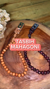 Tasbih Mahagoni 33 Butir Etnik