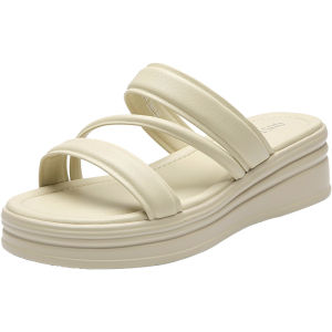 DUSTO | Thick Heeled Wedge Beach Sandals