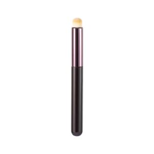 Round Lip Brush - Portable Smudge Concealer & Lip Pencil Makeup Tool Professional Lipstick Applicator for Precise Definition an