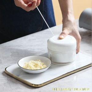 Household Manual Garlic Puller Cut Garlic Stir Garlic and Mincer Food Garlic Vegetable Grinder Chopper Mincer Garlic Processing