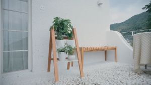 White Spruce Aluminium Step Ladder - 3/4/5 Steps / Foldable / Rainbow Culture