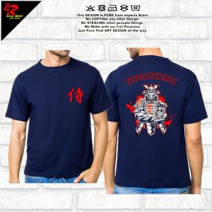 Baju Kaos Distro Gambar Samurai Jepang Lengan Pendek