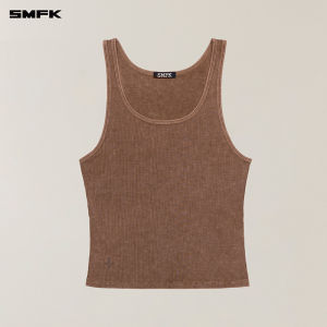 SMFK | Faded Silk Sleeveless Innerwear Tank Top