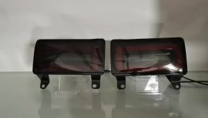 ROMADA | ROMADA LED Phía Sau Ốp Lưng Đèn Cho Xe Toyota FJ Tàu Tuần Dương 2007-2022 Đen ABS 12V Phanh Nhan Ngược Đèn Hội