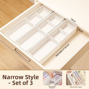 Loolecondera | Expandable Drawer Organizer for Cosmetics and Kitchen Storage