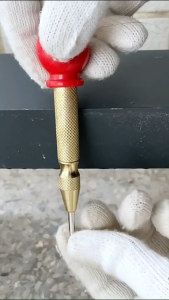 Automatic Centre Punch General Woodworking Metal Drill Adjustable Spring Loaded Automatic Punch Hand Tools for Metal Wood Glass