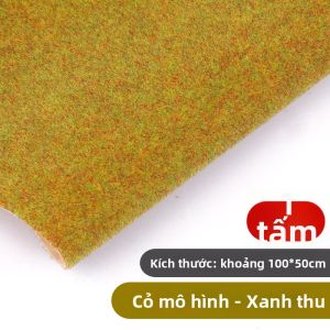 DUOCAIHANI | Tấm Cỏ Xanh Ngoài Trời Vật Liệu DIY Hộp Cát Mô Hình Kiến Trúc Nylon