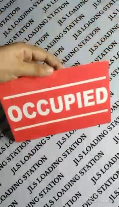 VACANT OCCUPIED (LAMINATED/PVC) SIGNAGE | Lazada PH