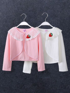 เสื้อคาร์ดิแกนลูกไม้สำหรับเด็กผู้หญิง - สำหรับการเสื้อคลุมกันแดดสำหรับเด็ก