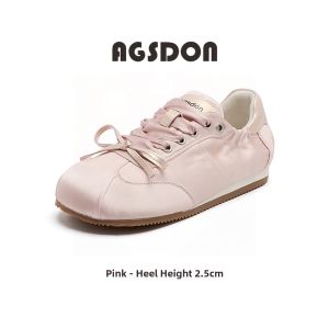 Agsdon | Breathable Soft Sole Ballet Training Shoes Pink