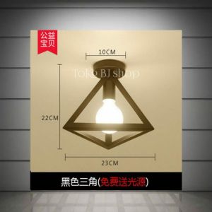 Lampu Gantung plafon vintage Mini  desain seri retro decor kafe teras balkon Murah