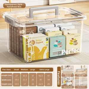 XINGYOU | Large Capacity Transparent Storage Box