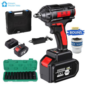 Mesin Bor Baterai Brushless 98V: Pembuka Baut Mobil & Sepeda Motor