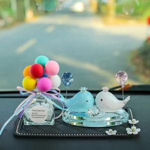 Creative High-End Dolphin Car Fragrance Womens Automobile Interior Decoration Accessories Center Console Decorative Ornaments