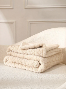 Mercury | Imitated Sable Furry Double-Sided Warm Blanket
