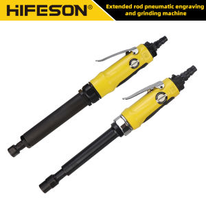HIFESON 1/4 เครื่องเครื่องเจียรลมเครื่องเจียรเครื่องเครื่องบดเครื่องแกะสลักเครื่องขัดเงาสำหรับเครื่องมือสูบลมที่มีหัวยึด3มม.