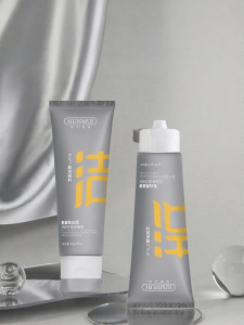 HANLUN MEIYU | Kem Rửa Mặt Hai Lỗ Rỗng Amino Acid White Mud Dành Cho Nam Và Nữ Kiểm Soát Dầu Sâu Vào Lỗ Chân Lông Dịu Nhẹ Dưỡng Ẩm Làm Sạch Da 100ml