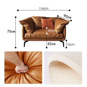 โซฟาหนังแท้อิตาลี โซฟาหรูหราสไตล์มินิมอลโมเดิร์นสำหรับห้องนั่งเล่นประหยัดพื้นที่ โซฟาหนังเกรดสูง เตียง โซฟา 2 ที่นั่ง เบต ปรับ นอนได้ sofa bed living room โซฟา เบด ปรับ นอน โซฟา ไม้ มินิ มอล daybed โมเดิร์น ชุด โซฟา lazyboy เก้าอี้