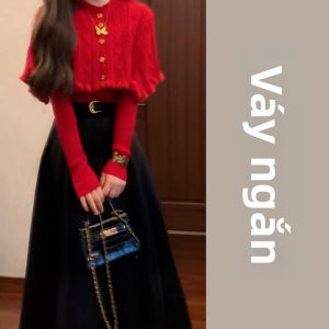 ZHENMANZI | Bộ Đầm Phong Cách Hàn Quốc Mùa Xuân