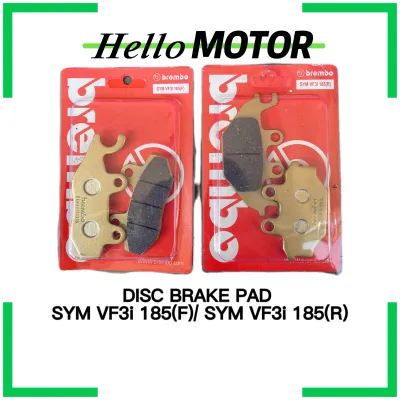 BREMB0 HIGH QUALITY DISC BRAKE PAD SYM185 SYM VF3i185 FRONT & REAR BRAKE PAD ONE SET