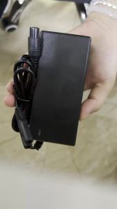 54.6V 2A Lithium Battery Charger For 48V 13S 54.6V Li-ion Charger Adapter With XLR 3P 18mm Battery Chargers