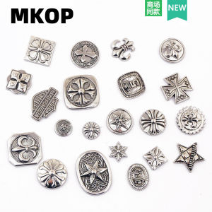 Retro Phong Cách Punk Khóa Giày Phụ Kiện Cho Crocs/chéo Guốc Cảm Giác Cao Cấp Kẹp Giày Phụ Kiện Thời Trang Mùa Hè 2024