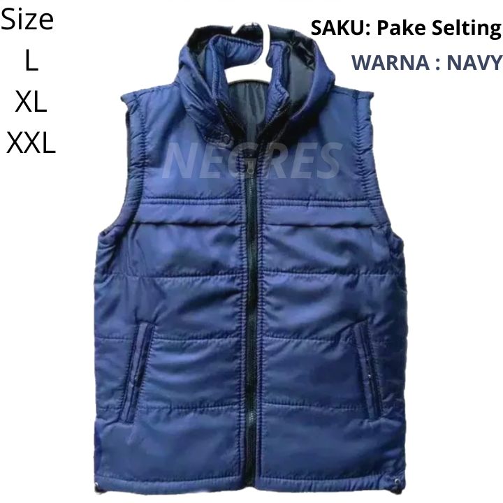 rompi vest pria /vest rompi pria casual /rompi keren pria /jaket rompi