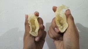 Krecek rambak kulit sapi mentah kemasan 250gr kerupuk kulit sapi siap goreng tanpa jemur 100% hallal