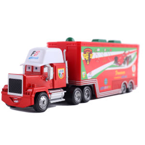 Takara Tomy | Pixar Car 2 Car 3 Storm Jackson Truck Lightning McQueen No:4 28 33 63 Container Truck Die Casting Mack Model Child Birthday Gift