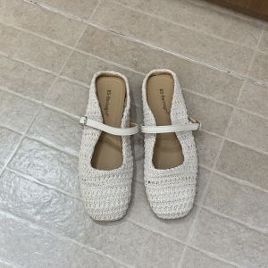 Bohemian Style Weaved Slip-on Mules