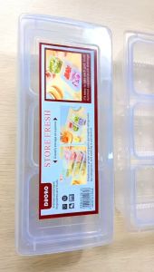Toples Bening Tempat Penyimpanan Daging Seafood Sayur Buah Serbaguna
