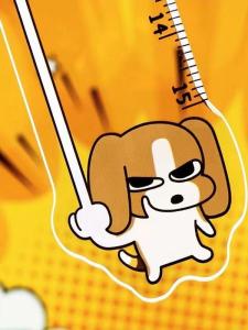 Delightful Creative Cute Funny Ruler Precision Drawing Tools Lovely Cartoon Anime Stationery Pen Case Desk Supplies