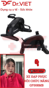 XE ĐẠP ĐIỆN PHỤC HỒI CHỨC NĂNG GOODFIT GF008MB