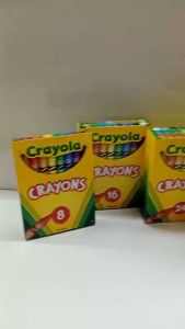 CHY Original Crayola  Crayons 8 / 16 / 24 SOBIG 8Colors Pencil