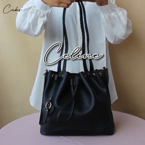 CABS POCKET - Tas Serut Wanita Terbaru Kekinian Elegan - Bucket Bag